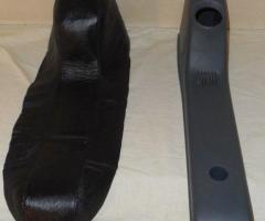 Lederüberzug Schaltabdeckung Smart Fortwo 450