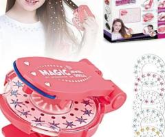 Magic Jewel Drill Diy Interaktiver Edelstein-Haarspangen-Styler