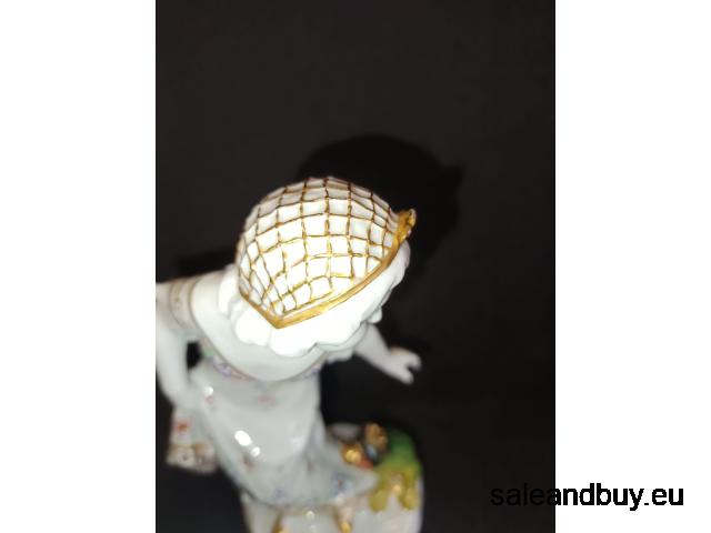 VERKAUFT !!!   Heubach Kunst - Der Froschkönig,  Höhe 25,5 cm, signiert B.Zitzmann, Entwurf 1915