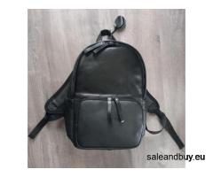 Echtleder Rucksack Backpack Notebook Neu Schwarz