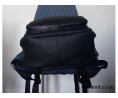 Echtleder Rucksack Backpack Notebook Neu Schwarz