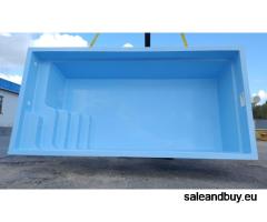 Gartenpool VIGO aus Polyester 6x3x1,5 m vom Hersteller