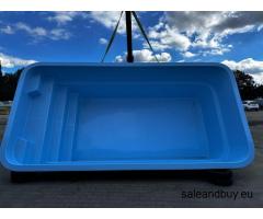 Gartenpool SARAGOSSA aus Polyester 6x3x1,5 m vom Hersteller