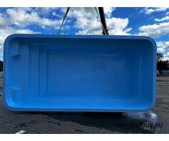 Gartenpool SARAGOSSA aus Polyester 6x3x1,5 m vom Hersteller